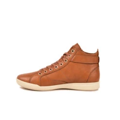 Meilleures ventes -Pataugas Chaussures Boutique 628117 751 BASKET HAUTE FEMME PALME F2H CAMEL 3