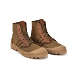 Pataugas AUTHENTIQUE M/MIXTC H4H KAKI -Pataugas Chaussures Boutique 628188 BOOTS HOMME OG M MIXT C H4H KAKI 4