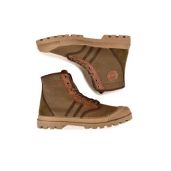 Pataugas AUTHENTIQUE M/MIXTC H4H KAKI -Pataugas Chaussures Boutique 628188 BOOTS HOMME OG M MIXT C H4H KAKI 6