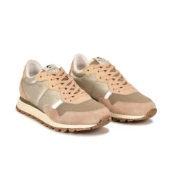 Pataugas ASTATE/MIXS F4H BEIGE -Pataugas Chaussures Boutique 628211 BASKET FEMME ASTATE F4H MIX S BEIGE 4