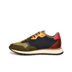 Meilleures ventes -Pataugas Chaussures Boutique 628212 BASKET HOMME ASTATE H4H MIX KAKI 2