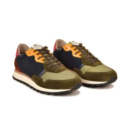 Pataugas ASTATE/MIX H4H KAKI -Pataugas Chaussures Boutique 628212 BASKET HOMME ASTATE H4H MIX KAKI 3