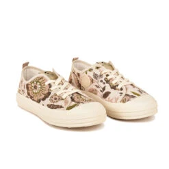 Pataugas ETCHE L/JFL F4H BEIGE -Pataugas Chaussures Boutique 628223 BASKET FEMME ETCHE L JFL F4H BEIGE 4