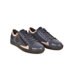 Pataugas JESTER/MIX F4H MARINE/ROSE 11 Pataugas JESTER/MIX F4H MARINE/ROSE -Pataugas Chaussures Boutique 628254 BASKET FEMME JESTER MIX F4H MARINE ROSE 4