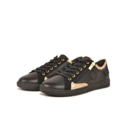 Pataugas JESTER/MIX F4I NOIR/DORÉ 12 Pataugas JESTER/MIX F4I NOIR/DORÉ -Pataugas Chaussures Boutique 628254 BASKET FEMME JESTER MIX F4H NOIR DORE 5 85ac9123 6bed 4796 86f8 a699064089d6