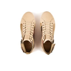 Pataugas PALME/CRI F4H BEIGE -Pataugas Chaussures Boutique 628269 150 BASKET HAUTE FEMME PALME CRI F4H BEIGE 6