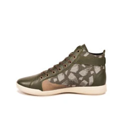 Meilleures ventes -Pataugas Chaussures Boutique 628274 BASKET FEMME PALME WT KAKI 3