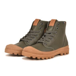 Pataugas AUTHENTIQUE M/G F4H KAKI -Pataugas Chaussures Boutique 628300 BOOTS FEMME AUTHENTIQUE M G F4H KAKI 5