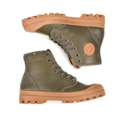 Pataugas AUTHENTIQUE M/G F4H KAKI -Pataugas Chaussures Boutique 628300 BOOTS FEMME AUTHENTIQUE M G F4H KAKI 6