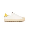 Pataugas ARAN/MIX F2H BLANC/JAUNE -Pataugas Chaussures Boutique BASKET FEMME ARAN MIX F2H BLANC JAUNE 1