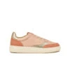 Pataugas BASALTE/SNME F2H BEIGE ROSÉ/DORÉ -Pataugas Chaussures Boutique BASKET FEMME BASALT F2H NUDE DORE 1