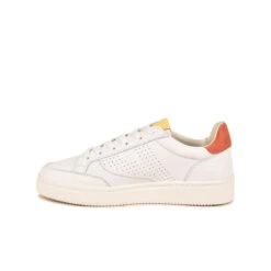 Meilleures ventes -Pataugas Chaussures Boutique BASKET FEMME BASALT N F2I BLANC CORAIL 628053 936 3