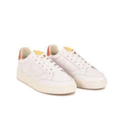 Pataugas BASALT/N F2H BLANC/CORAIL 12 Pataugas BASALT/N F2H BLANC/CORAIL -Pataugas Chaussures Boutique BASKET FEMME BASALT N F2I BLANC CORAIL 628053 936 4