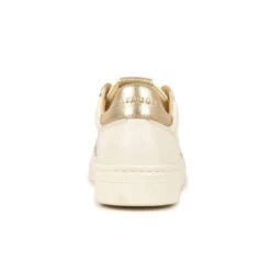 Pataugas BASALT/NME F2H OFF WHITE/DORÉ -Pataugas Chaussures Boutique BASKET FEMME BASALT NME F2H OFFWHITE DORE 7 b34a2cd2 d559 4257 9519 5bc850d9147a