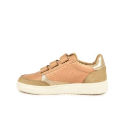 Pataugas BASALTE S/N F2I BEIGE/DORÉ -Pataugas Chaussures Boutique BASKET FEMME BASALTE S N F2I BEIGE DOREE 628444 931 3