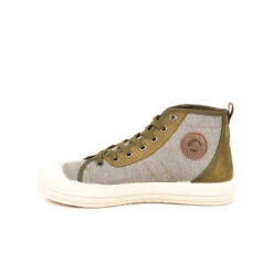 Pataugas ETCHE M/MIXTC F4I KAKI 10 Pataugas ETCHE M/MIXTC F4I KAKI -Pataugas Chaussures Boutique BASKET FEMME ETCHE M MIXTC F4I KAKI 628485 554 3