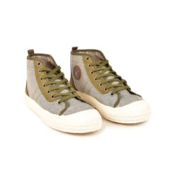 Pataugas ETCHE M/MIXTC F4I KAKI 11 Pataugas ETCHE M/MIXTC F4I KAKI -Pataugas Chaussures Boutique BASKET FEMME ETCHE M MIXTC F4I KAKI 628485 554 4