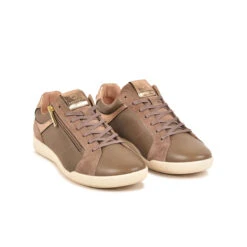 Pataugas PALME L/MIX F2I TAUPE -Pataugas Chaussures Boutique BASKET FEMME PALME L MIX F2I TAUPE 628403 154 4 cc07391d 3ed2 4e90 8e3d 013e6a881c82