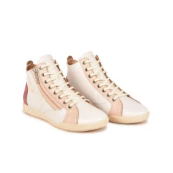 Pataugas PALME/PER F2I ROSE 16 Pataugas PALME/PER F2I ROSE -Pataugas Chaussures Boutique BASKET FEMME PALME PER F2I ROSE 628402 300 4