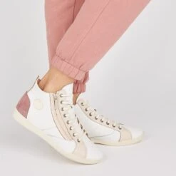 Pataugas PALME/PER F2I ROSE 14 Pataugas PALME/PER F2I ROSE -Pataugas Chaussures Boutique BASKET FEMME PALME PER F2I ROSE 628402 300 Porte 1