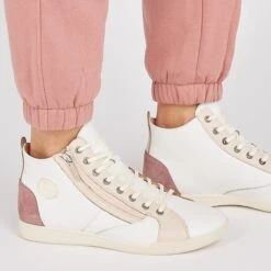 Pataugas PALME/PER F2I ROSE 15 Pataugas PALME/PER F2I ROSE -Pataugas Chaussures Boutique BASKET FEMME PALME PER F2I ROSE 628402 300 Porte 2