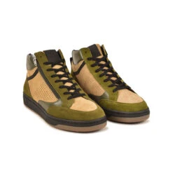 Pataugas BASALTE M/ZMIX H4I TAUPE -Pataugas Chaussures Boutique BASKET HOMME BASALT ZMIX H4I TAUPE 628472 154 4