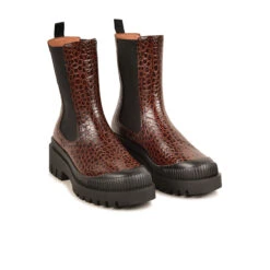 Pataugas AINOA CH/GR F4I CARAMEL -Pataugas Chaussures Boutique BOOTS FEMME AINOA CH GR F4I CARAMEL 628454 753 4