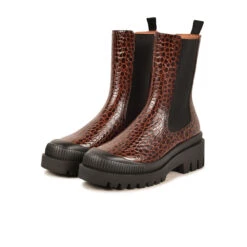 Pataugas AINOA CH/GR F4I CARAMEL -Pataugas Chaussures Boutique BOOTS FEMME AINOA CH GR F4I CARAMEL 628454 753 5