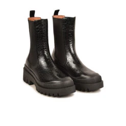 Pataugas AINOA CH/GR F4I NOIR -Pataugas Chaussures Boutique BOOTS FEMME AINOA CH GR F4I NOIR 628454 850 4