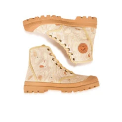 Pataugas AUTHENTIQUE M/TOPO F2I BEIGE -Pataugas Chaussures Boutique BOOTS FEMME OG M TOPO F2I BEIGE 628340 150 6