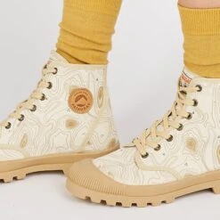 Pataugas AUTHENTIQUE M/TOPO F2I BEIGE -Pataugas Chaussures Boutique BOOTS FEMME OG M TOPO F2I BEIGE 628340 150 Porte 2