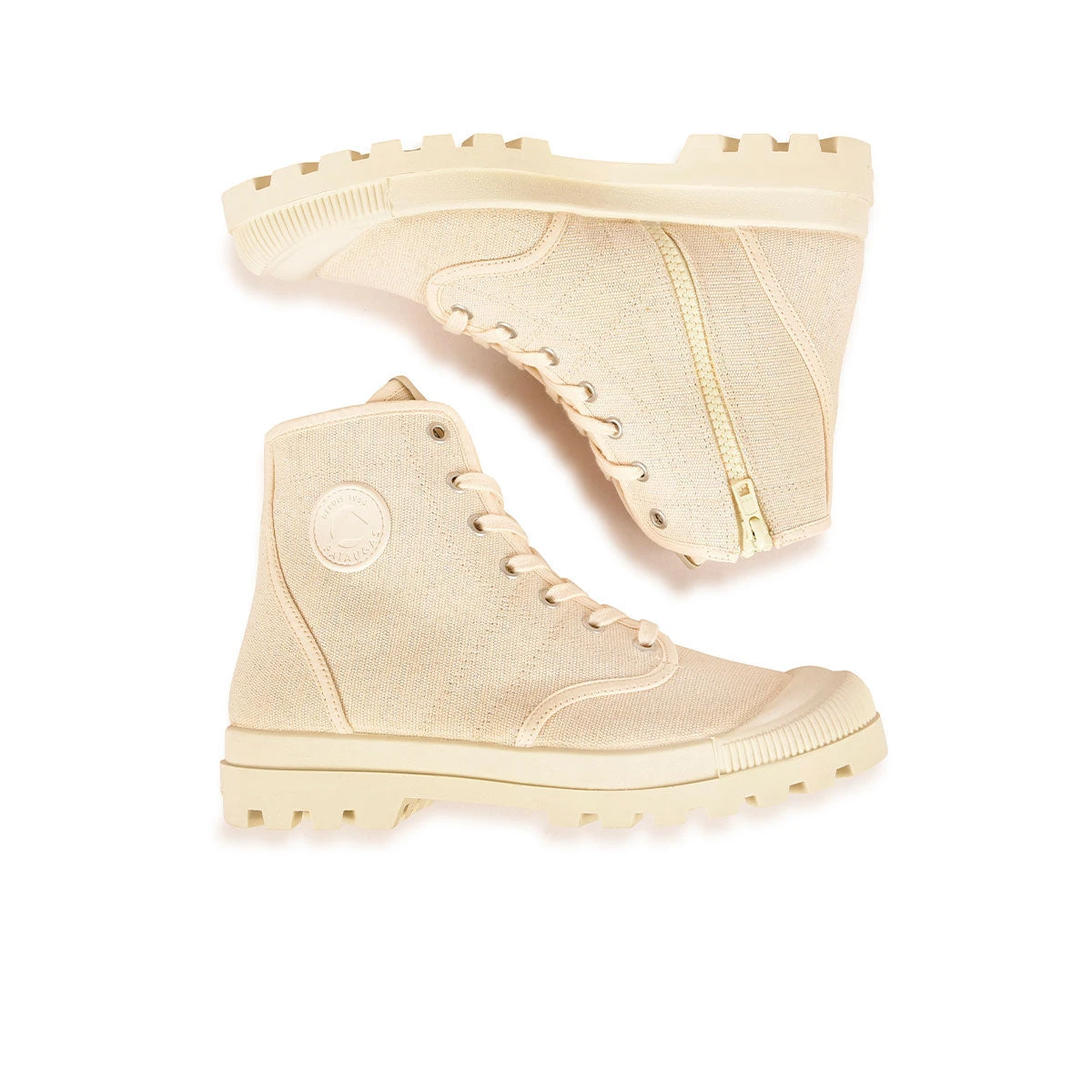 Pataugas AUTHENTIQUE M/ZIPTI F2I ECRU 7 Pataugas AUTHENTIQUE M/ZIPTI F2I ECRU – Image 5