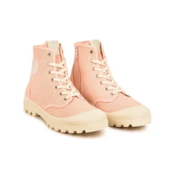 Pataugas AUTHENTIQUE M/ZIPTI F2I ROSE -Pataugas Chaussures Boutique BOOTS FEMME OG MID ZIP ROSE PALE 628347 300 4