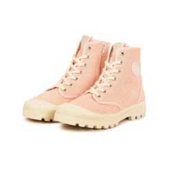 Pataugas AUTHENTIQUE M/ZIPTI F2I ROSE -Pataugas Chaussures Boutique BOOTS FEMME OG MID ZIP ROSE PALE 628347 300 5