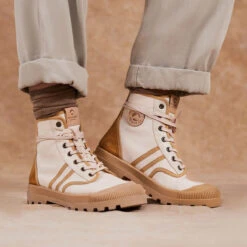 Pataugas AUTHENTIQUE M/MIXTC F4H SABLE -Pataugas Chaussures Boutique F AUTHENTIQUE MIXTC SABLE