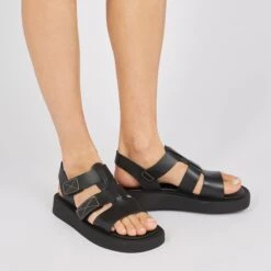 Pataugas ATARI/N F2I NOIR -Pataugas Chaussures Boutique SANDALE FEMME ATARI N F2I NOIR 628447 850 Porte dbe42562 dc24 4319 b49a 6d0c440c7566