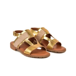 Pataugas RIA/MIX F2H DORE -Pataugas Chaussures Boutique SANDALE FEMME RIA MIX F2H DORE 4 c75d41e0 19e8 48ba b3f2 060df28e24cd