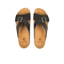 Pataugas LUDO/MIX H2I NOIR -Pataugas Chaussures Boutique SANDALE HOMME LUDO MIX H2I NOIR 628533 850 6